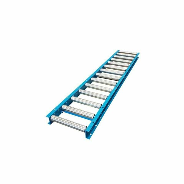 Ultimation Roller Conveyor, 12in Wide x 5 Long, 1.5in Dia. Rollers URS14G12-6-5V